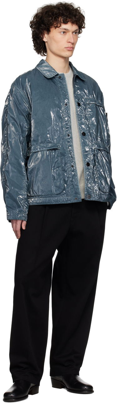 Ветровка Stone Island Stone Island Prismatica Mussola Caban Jacket Синьо | K1S15 4100065 S0132, 4