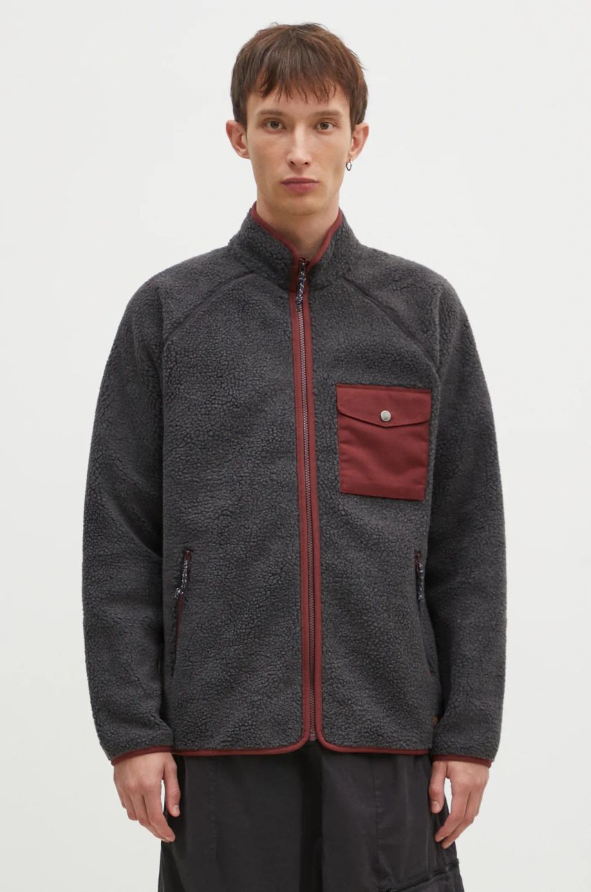 Суитчър FJÄLLRÄVEN Pile Fleece Jacket With Chest Pocket Сиво | F84158.030.352, 0
