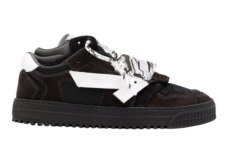 Кецове и обувки Off-White Floating Arrow Low Black White Black Черно | OMIA151F21LEA0011001, 0