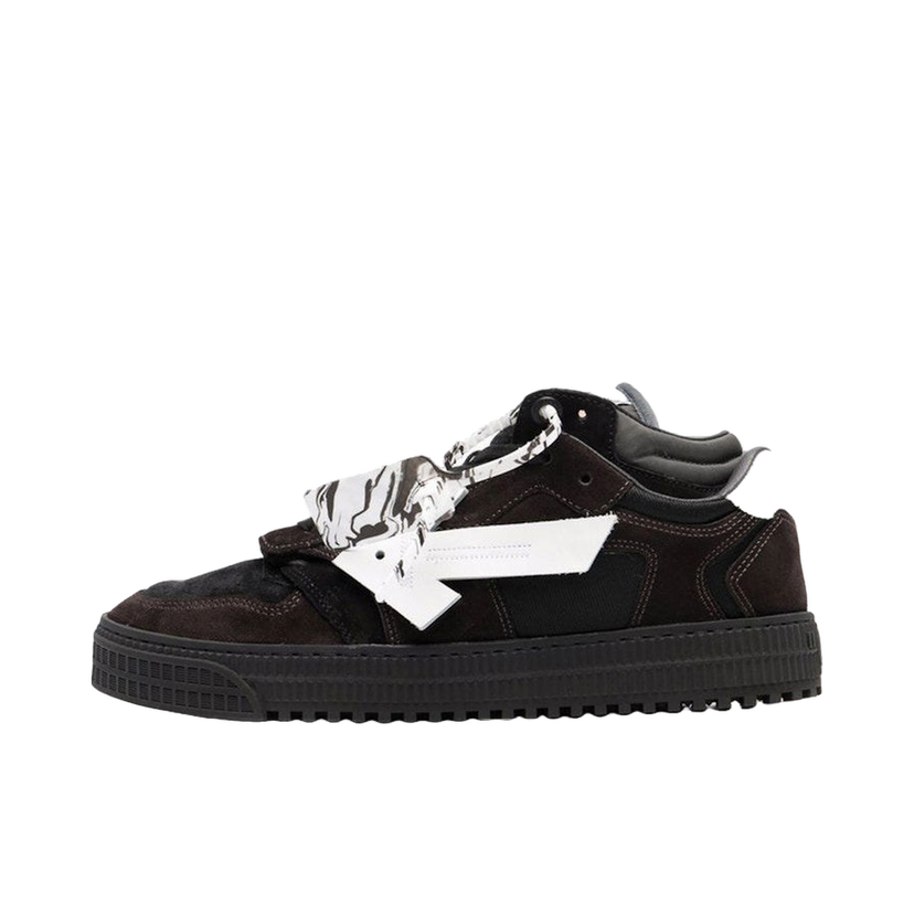 Кецове и обувки Off-White Floating Arrow Low Black White Black Черно | OMIA151F21LEA0011001