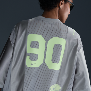 Фланелка Nike Nike Sportswear Street Loose Fit Graphic Short Sleeve Jersey Сиво | HJ0280-077, 4