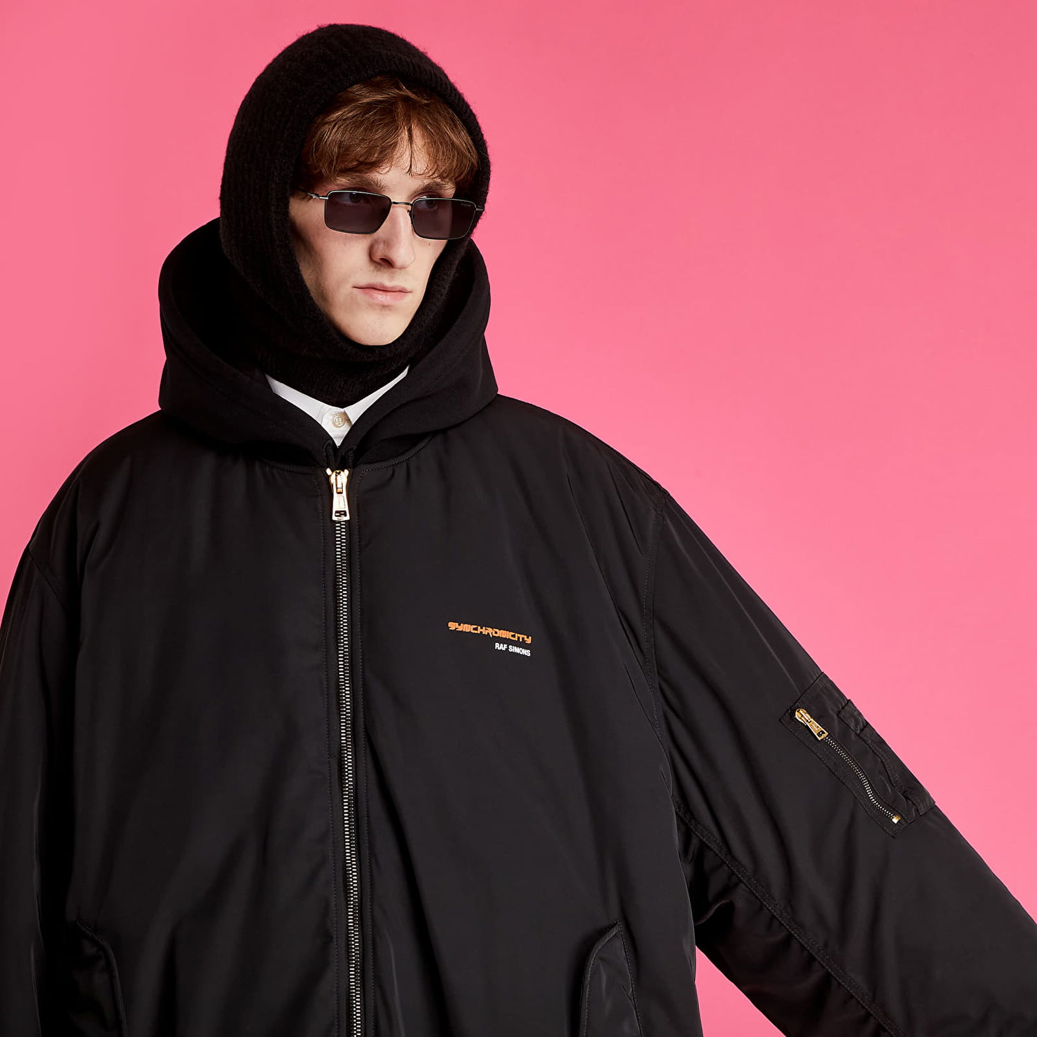 Яке бомбър RAF SIMONS Synchronicity Bomber Jacket Черно | 212-M621A-30060-0099, 1
