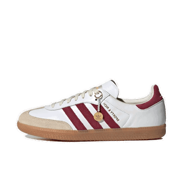 Кецове и обувки adidas Originals Sporty & Rich x Samba "White Burgundy" Бургунди | IF5660, 0