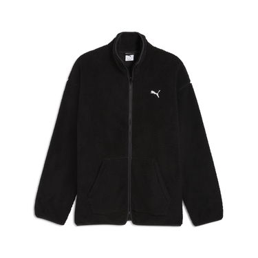 Яке Puma Essentials Elevated Relaxed Fit Faux Shearling Full-Zip Jacket Черно | 688259_01, 3