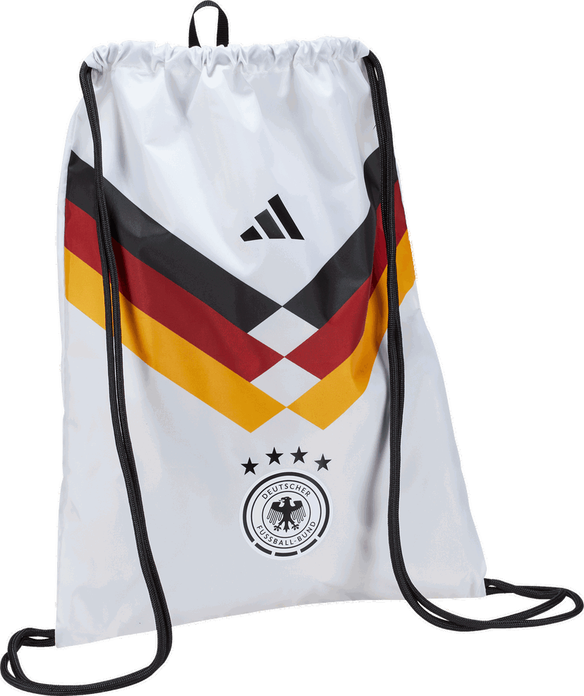 Спортна торба adidas Originals Germany National Team Gymsack with Flag Stripes Многоцветен | kc6690