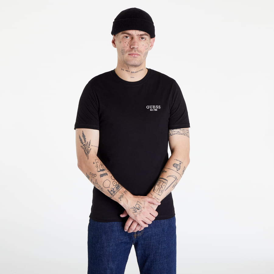 Тениска GUESS Ermes CN Tee Черно | M2BI59I3Z14-JBLK, 1