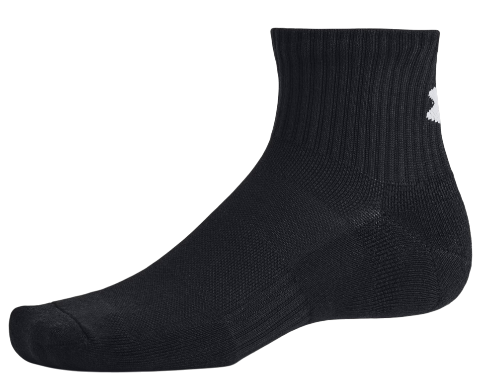 Чорапи Under Armour Quarter Socks, 3 Pairs Черно | 1386372-001, 1