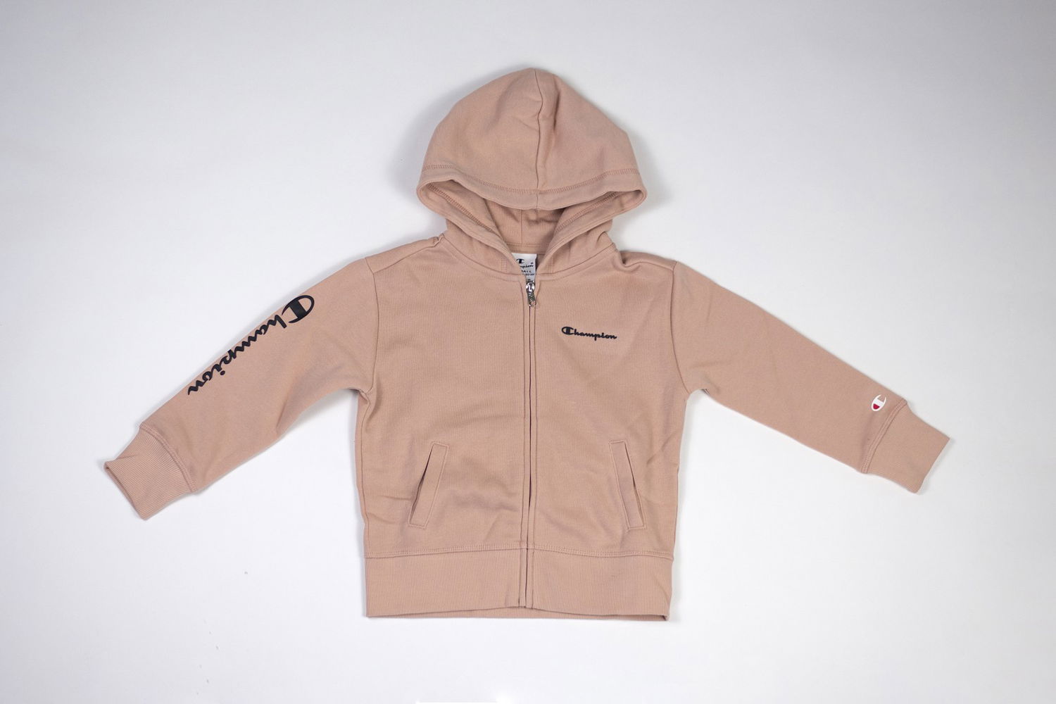 Суитчър Champion Champion Full Zip Hoodie XXS Бежово | 403916-PS144, 0