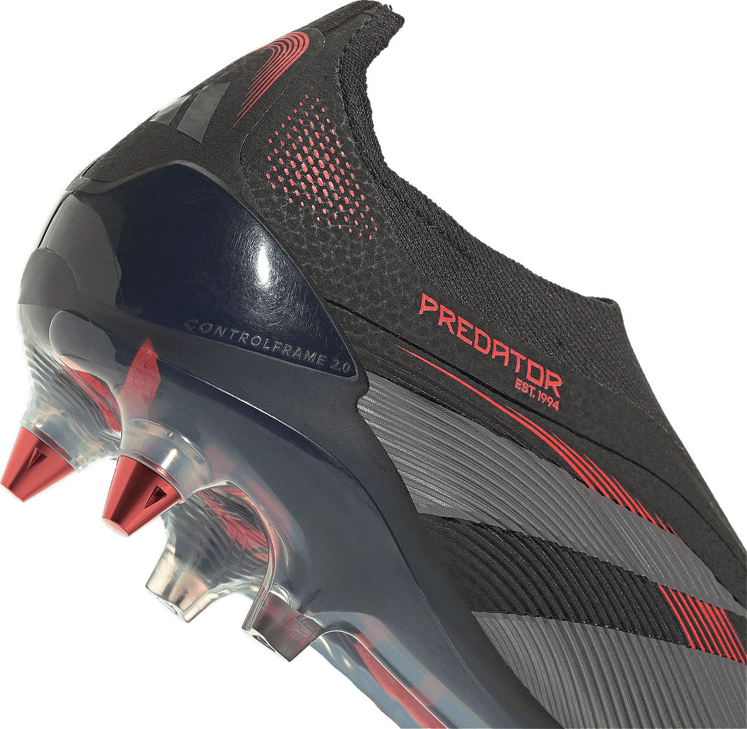 Кецове и обувки adidas Performance Predator Elite Laceless Soft Ground Черно | ID3845, 1
