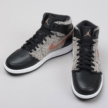Кецове и обувки Jordan Air Jordan 1 Retro High "Fleece" GS Черно | 332148-022, 2