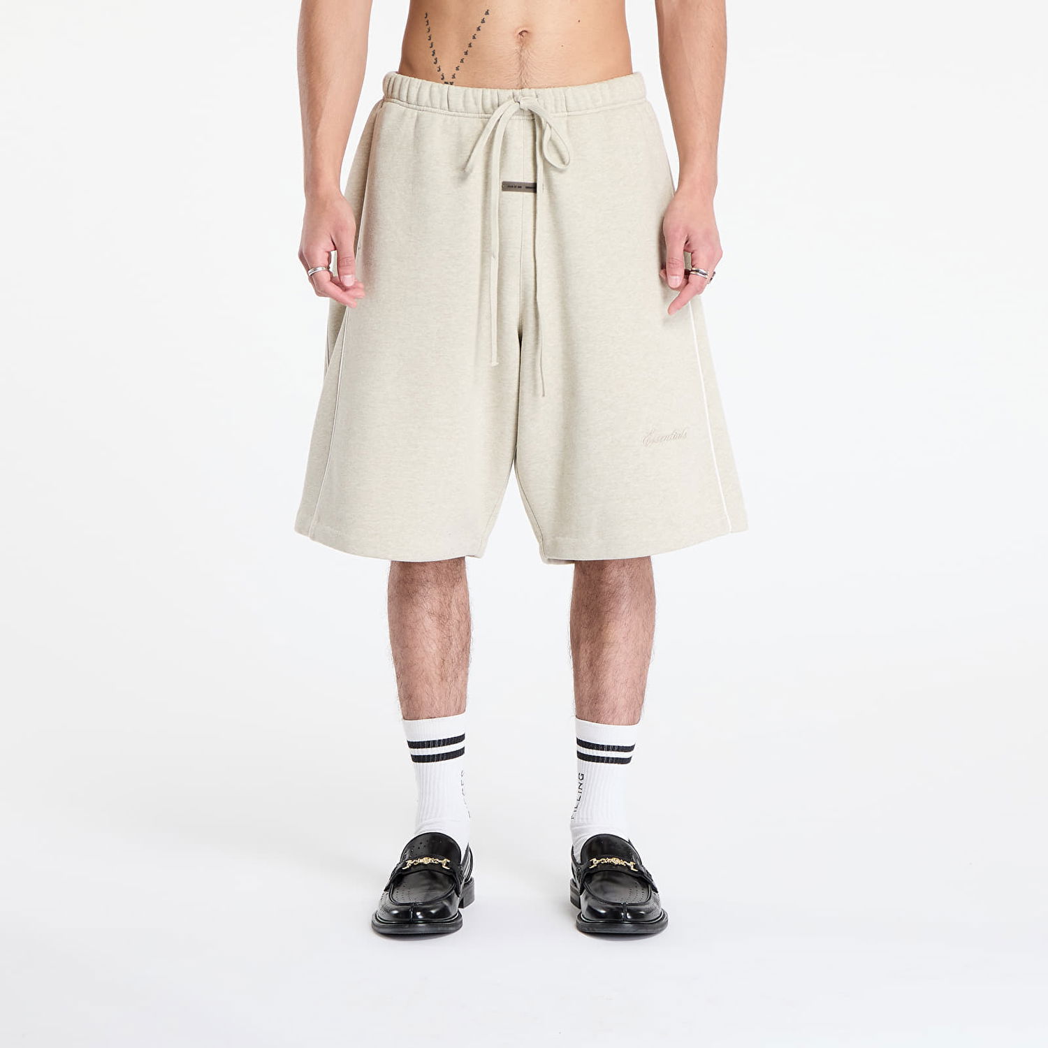 Къси панталони Fear of God Fear of God Essentials Relaxed Sweatshorts Бежово | 160SP254552F-312, 0