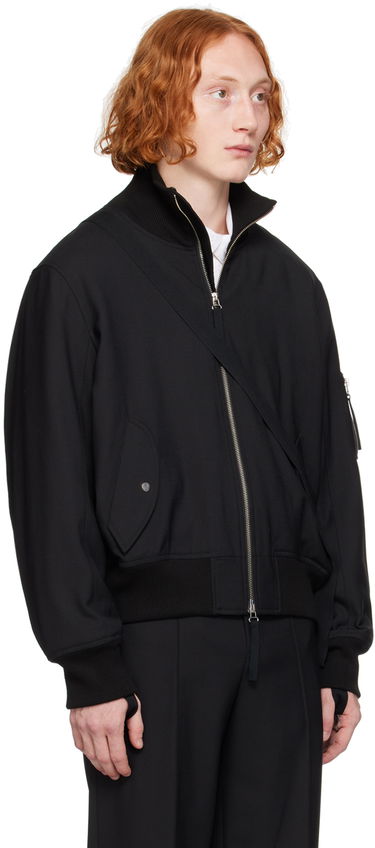 Яке бомбър Helmut Lang Seatbelt Bomber Jacket Черно | O02HM102, 3