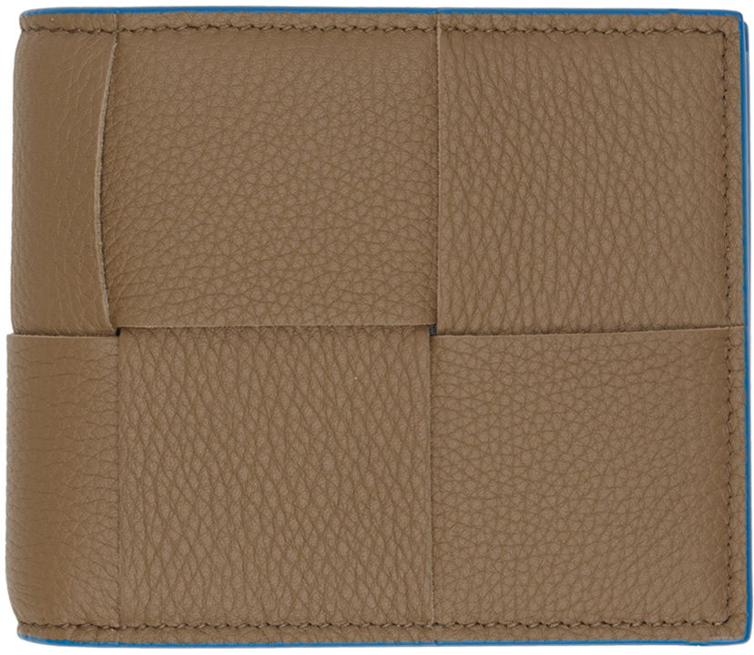 Портфейл Bottega Veneta Taupe Cassette Bi-Fold Wallet Кафяво | 749455VCP14