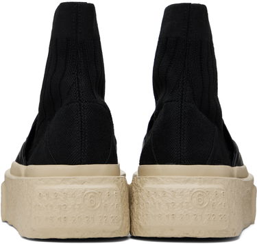 Кецове и обувки Maison Margiela MM6 Maison Margiela Knit Sock Platform Черно | S59WS0232 P8087, 1