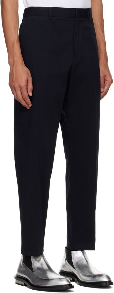 Панталони Jil Sander Jil Sander Tapered Trousers Тъмно синьо | J21KA0011_J45286, 1