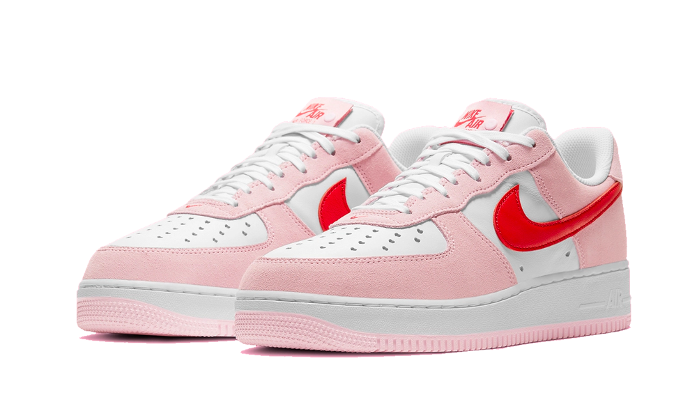 Кецове и обувки Nike Air Force 1 Low "07 QS "Valentine’s Day Love Letter" Розово | DD3384-600, 1