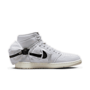 Кецове и обувки Jordan Air Jordan 1 High Stash "White Nylon" Бяло | DO8727-100, 4