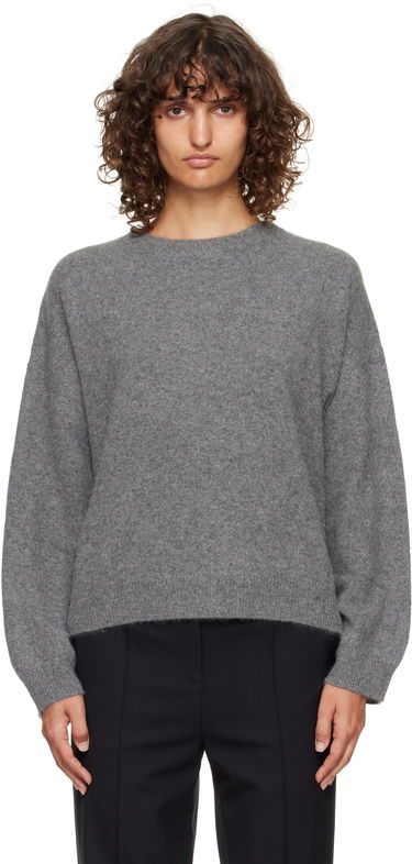 Пуловер Loulou de Saison Loulou de Saison Tristan Yak Blend Sweater Сиво | TRISTAN, 0