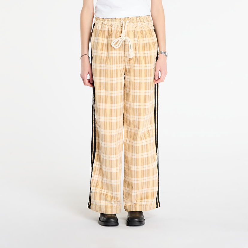 Панталони adidas Originals SONG FOR THE MUTE Plaid Pant Бежово | KC3140