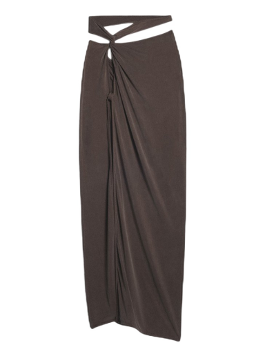 Пола Jacquemus La Jupe Espelho Asymmetric Черно | 231JS056-2307-850