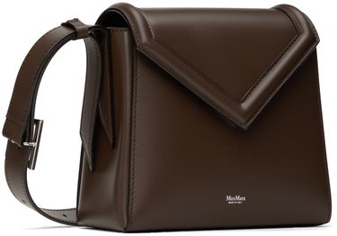 Чанта през рамо Max Mara MM Leather Shoulder Bag Кафяво | 2424516061600, 1