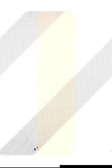 Шал Polo by Ralph Lauren Cable-Knit Wool Scarf Бежово | 455956296002, 0