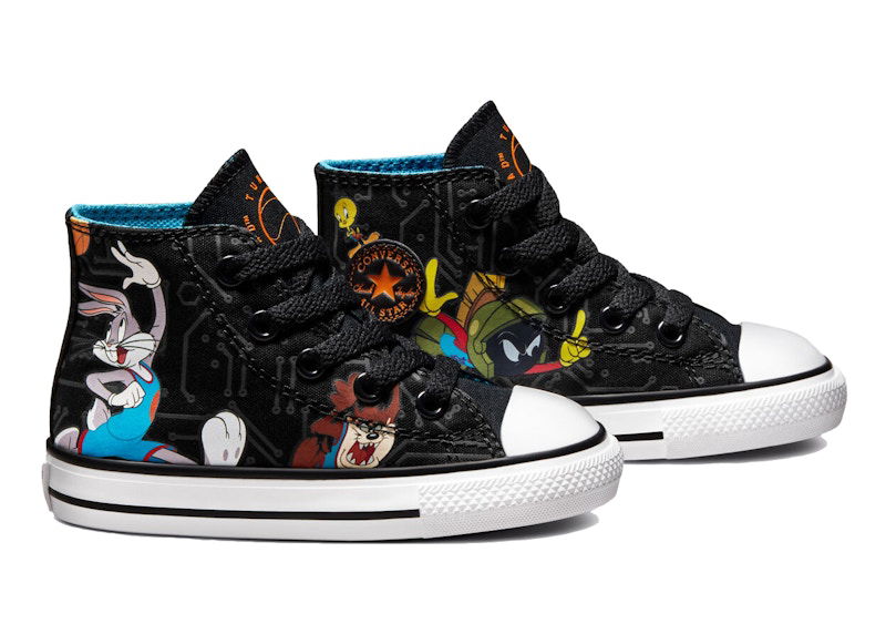 Кецове и обувки Converse Chuck Taylor All Star Hi Space Jam Черно | 772487F/772487C, 0