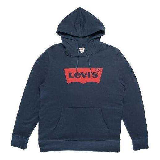 Суитчър Levi's Men's Pullover Hoodie Синьо | 19622-0007