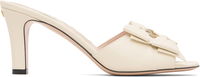 Valentino Garavani Leather Bow Heeled Sandals