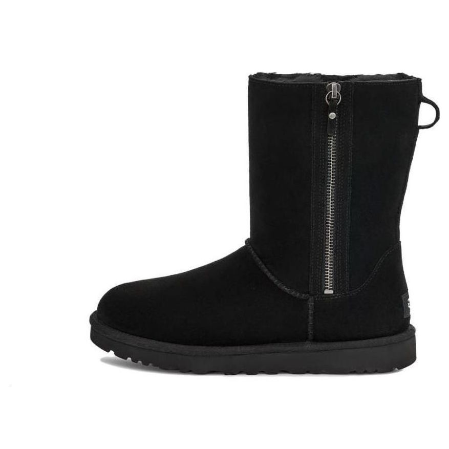 Кецове и обувки UGG Classic Short Zip Boots Черно | 1153490-BLK, 0