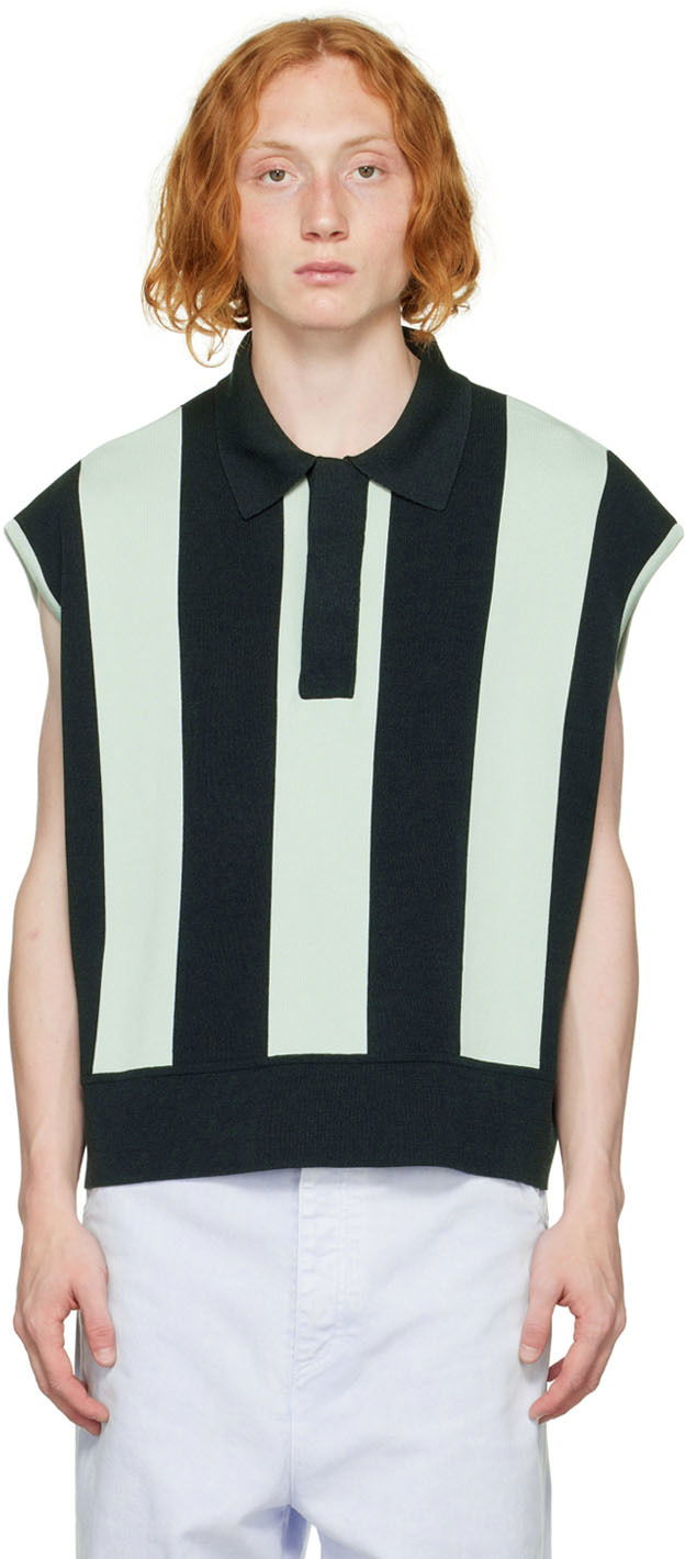 Поло тениска AMI Viscose Polo Tee Тюркоазено | HPL400.021, 0