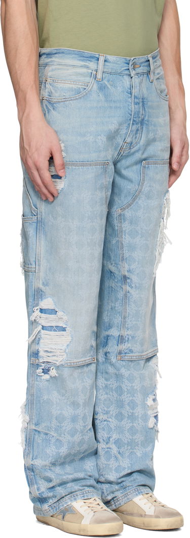 Дънки AMIRI AMIRI Repair Carpenter Jeans Синьо | AMDNGH1094, 1