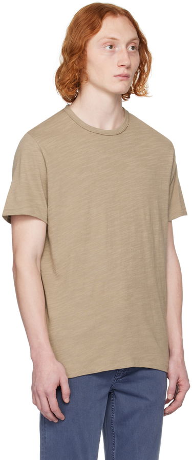 Тениска rag & bone Classic Flame T-Shirt Синьо | MBC22FT039TL39, 4