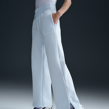 Тениска Nike Sportswear Phoenix Fleece High-Waisted Wide-Leg Pants Синьо | DQ5615-423, 1