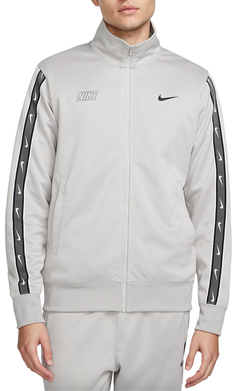 Яке бомбър Nike Men's Repeat Track Jacket Сиво | fd1183-012, 0