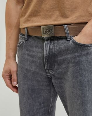 Колани Lee Webbing Belt "Truffle" Кафяво | 112342471:95, 1