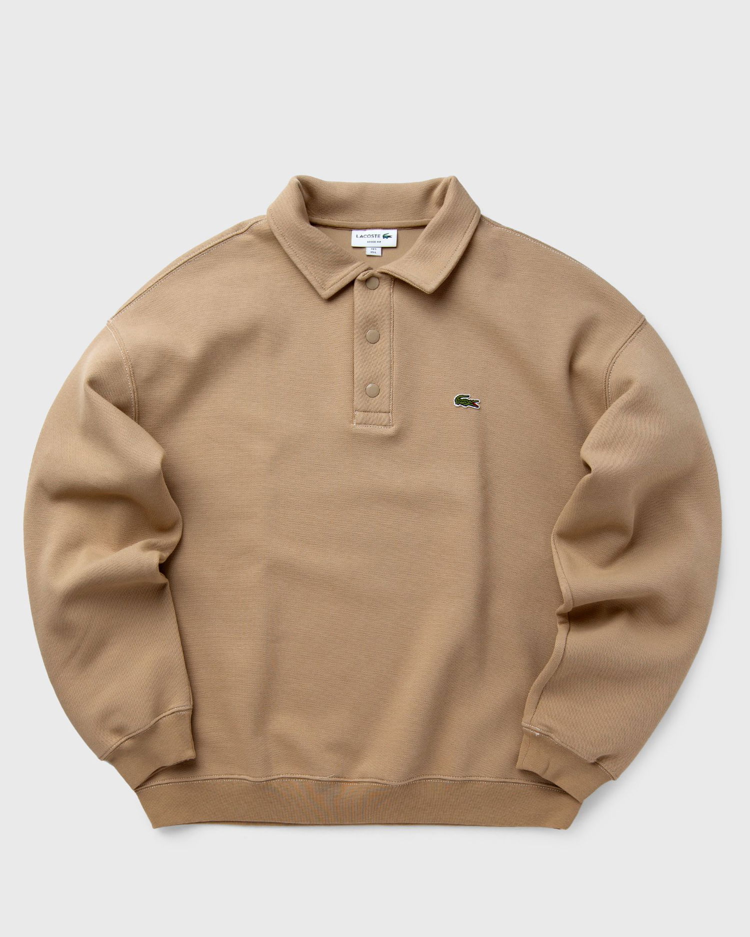 Суитчър Lacoste Loose Fit Sweatshirt Кафяво | SH2821-02S, 0