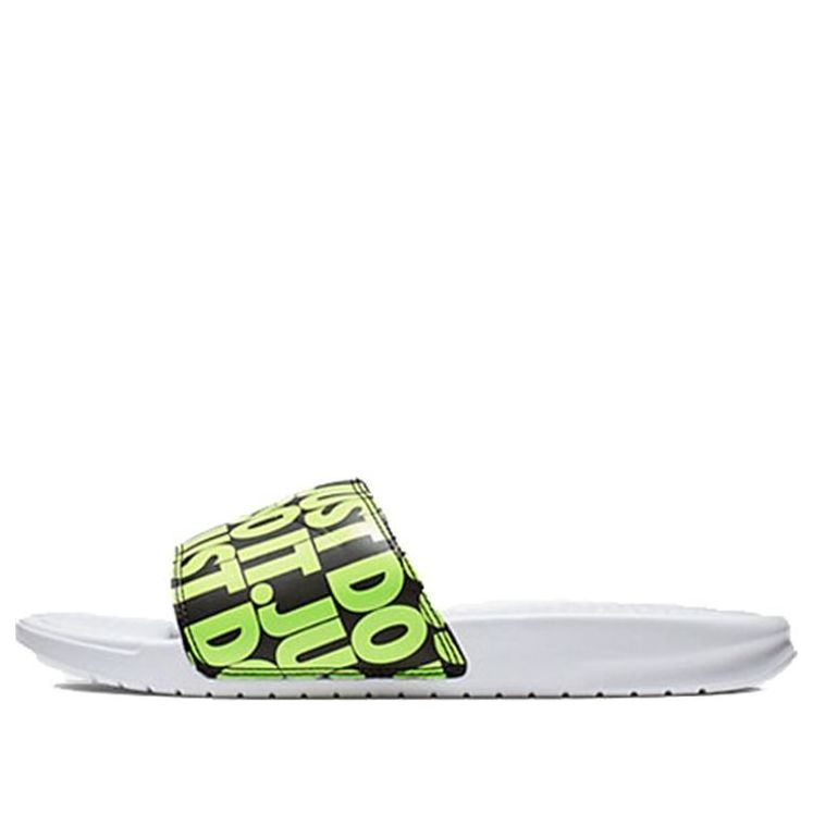 Кецове и обувки Nike Print Slides Бяло | 631261-103