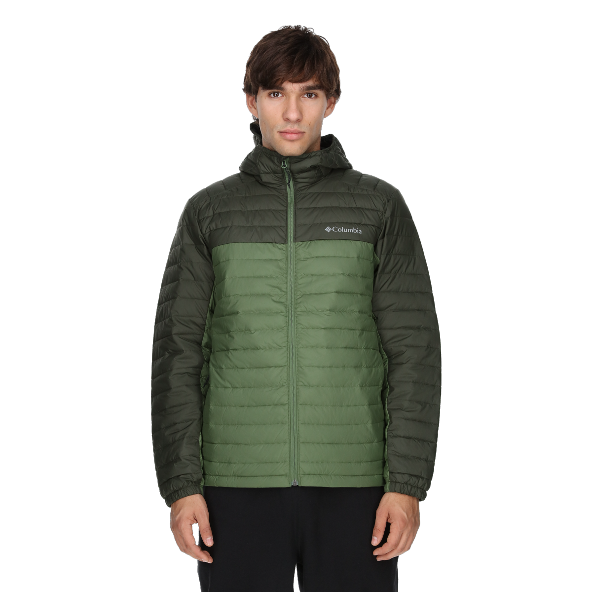 Пухо яке Columbia Silver Falls™ II Hooded Puffer Jacket Зелено | 2098721352, 0