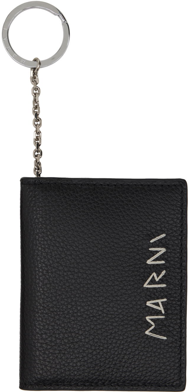 Портфейл Marni 6 CC Card Holder Черно | PFMI0082U0 P6533, 0