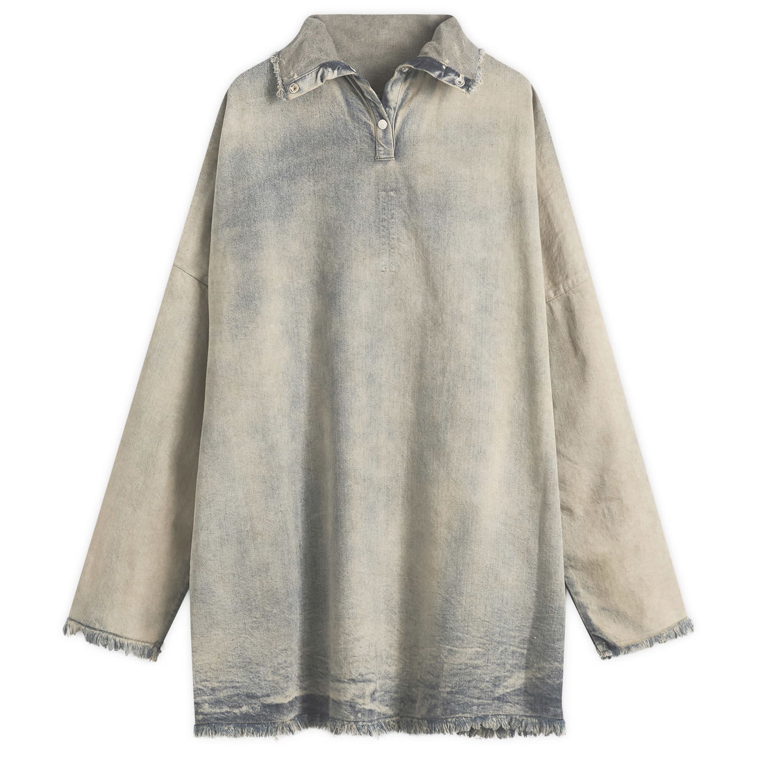 Тениска Rick Owens DRKSHDW Long Sleeve T-Shirt Сиво | DS02E7229-DMP-38, 1