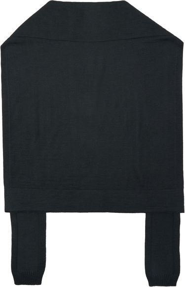 Шал LEMAIRE Lemaire Trompe L'oeil Shrug Черно | AC1207 LK087, 2