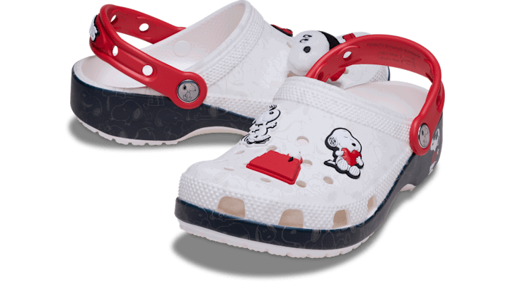 Кецове и обувки Crocs Peanuts Classic Clogs Бяло | 211125-90H, 1