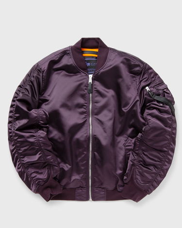 Яке бомбър Alpha Industries Bomber Jacket Men Size Лилаво | 146115UV-719, 3