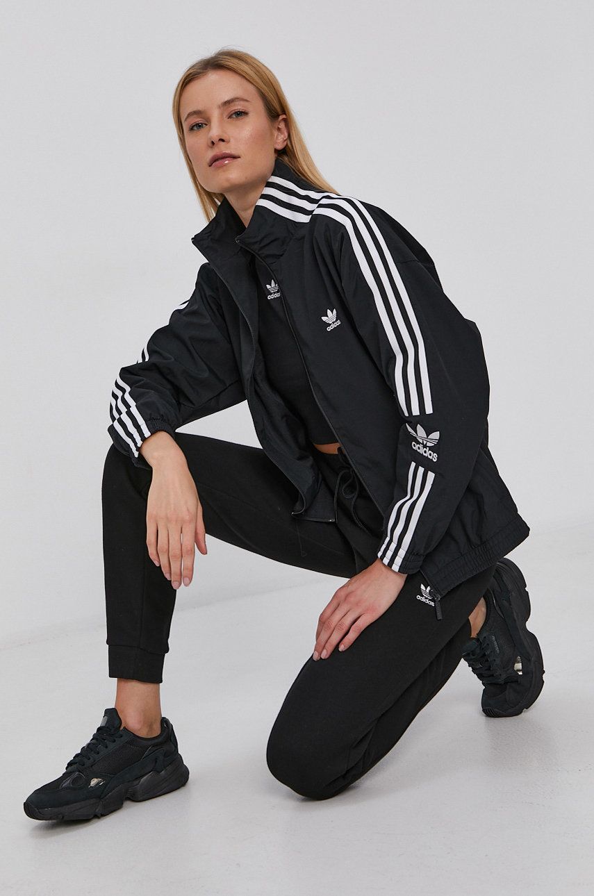 Суитчър adidas Originals Adicolor Classics Lock-Up Черно | H20540, 0