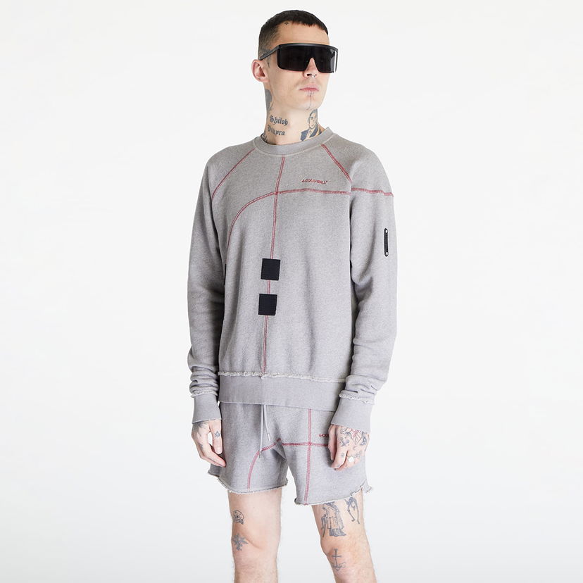 Пуловер A-COLD-WALL* Intersect Crewneck Сиво | ACWMW180 Cement