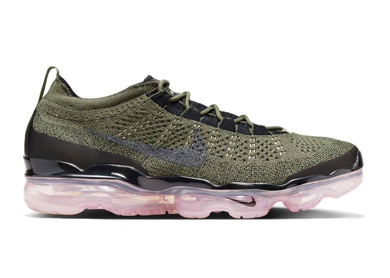 Кецове и обувки Nike Air Vapormax 2023 Flyknit Medium Olive Pink Oxford Кафяво | DV1678-200, 0