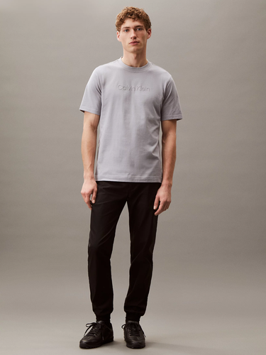 Тениска CALVIN KLEIN Calvin Klein Graphic Short Sleeve T-Shirt Сиво | LVGMS5K182-IB9, 3