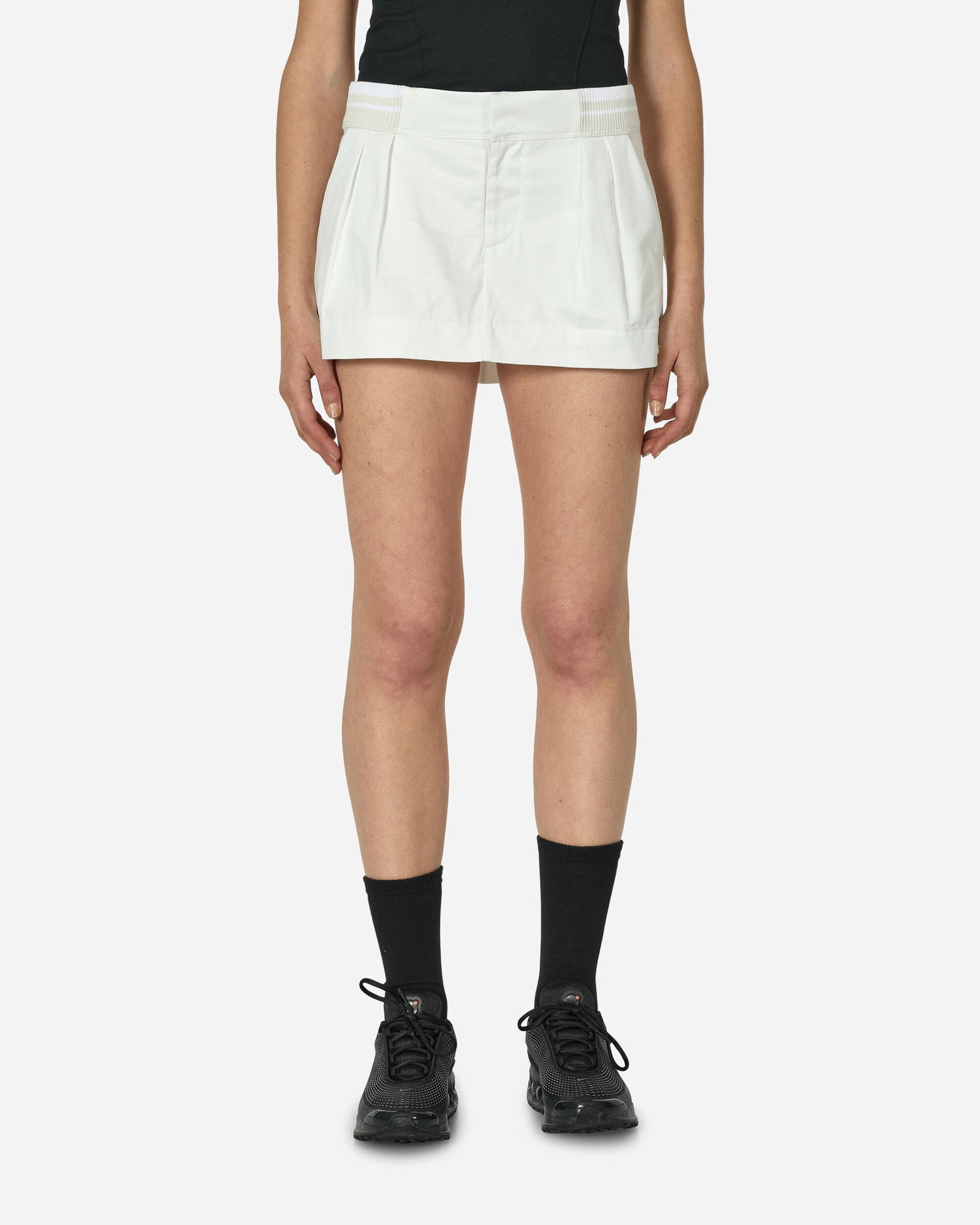 Пола Nike Low-Rise Canvas Mini Skirt Summit White Бяло | FN2237-121, 1
