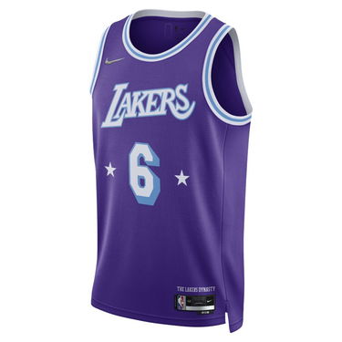 Фланелка Nike Los Angeles Lakers City Edition Dri-FIT NBA Swingman Jersey Лилаво | DB4032-506, 0
